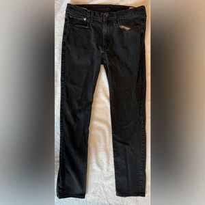 Rag & Bone Fit 2 Slim Jeans Black 33x32 Men’s Denim